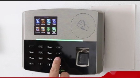 Self-Service Query Built-in Battery RFID Card Fingerprint Access Control System - Time Attendance an