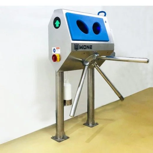 55w PHS-11T Hand Disinfection Turnstile Station, Automatic Grade : Automatic