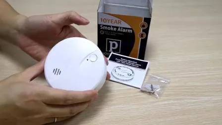 Golden Supplier Hot Sale Fire Alarm 10 Years Smoke Detector with En14604 Fire Alarm - Standalone Smo