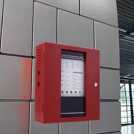 Facp 4 Zone Optical Firefighting Fire Alarm Control Panel for Fire Alarm Systems for Smoke Detector