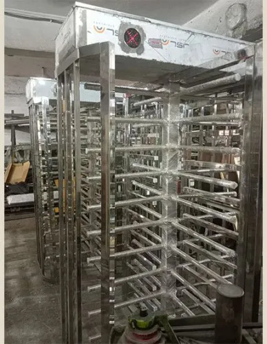 SS 304 Stainless Steel MOS-FHTT-1603 Full Height Tripod Turnstile