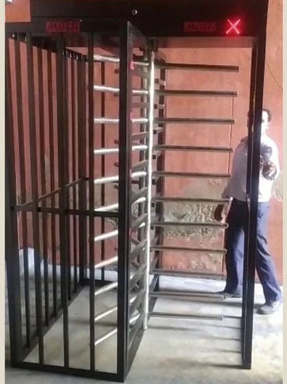 Mild Steel (Tata/jindal) MOS-FHTT-1703 Full Height Tripod Turnstile