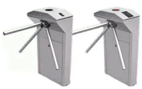 Stainless Steel Biometric Tripod Turnstile for Access Control