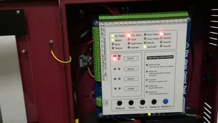 Factory Facp Fire Alarm Detection Control Panel for Fire Alarm System Smoke Detector Alarm 4-16 Zone