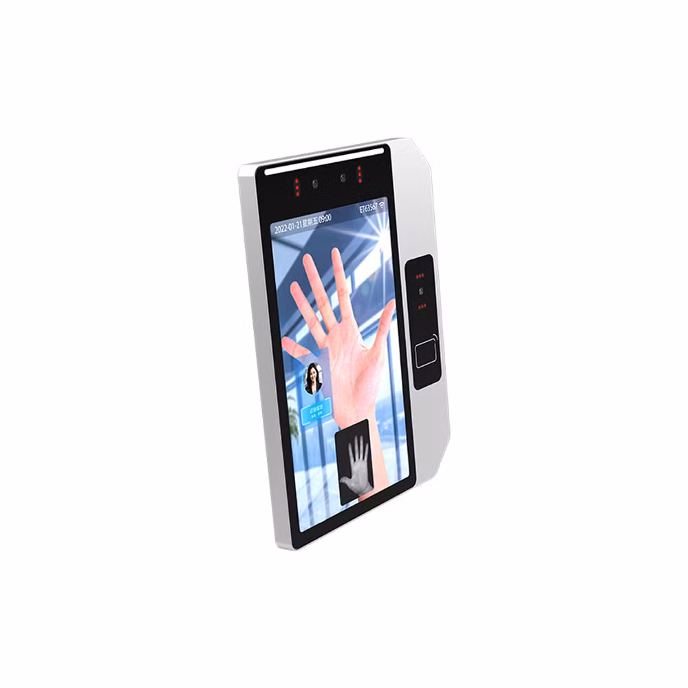 8-Inch Palm Vein and Facial Recognition Access Control Terminal